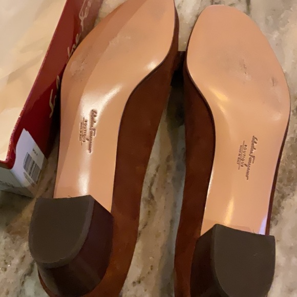 Suede cognac - Picture 2 of 3